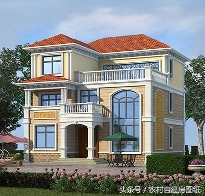 20萬到40萬的別墅設計圖，錢花的值，城里2套房都不換！