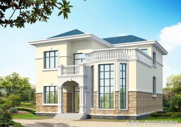 20萬到40萬的別墅設計圖，錢花的值，城里2套房都不換！