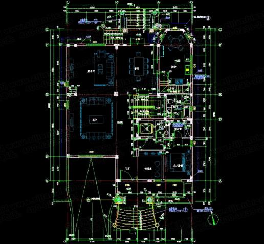 三層170平帶地下車庫別墅設計圖，戶型精美，外觀精美！