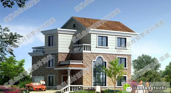 4套三層別墅設計圖，每一款都帶落地窗和車庫，彰顯現代時尚！