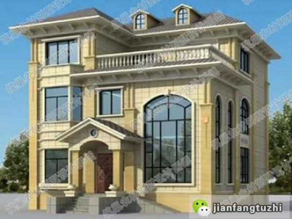 5款別墅設計圖，造價低廉，建筑結構水電齊全。