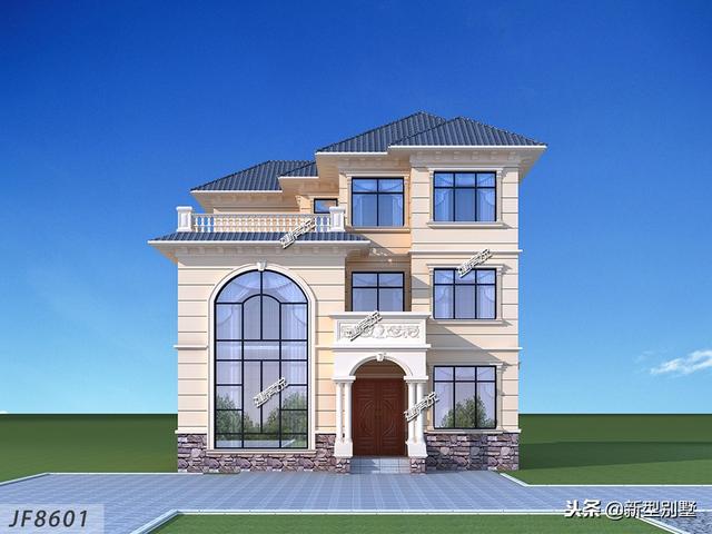 新款別墅設計圖，漂亮又實用，真好，我賺夠錢也要蓋一棟！