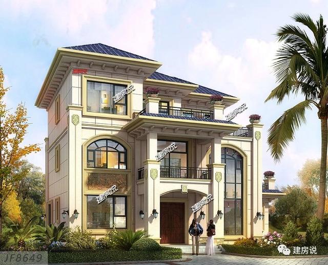 魅力四射的別墅設計圖，圖紙選的好，房子差不了！