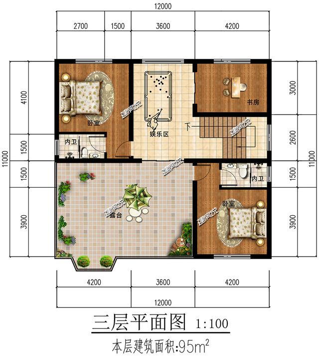 三層別墅設計圖，這魅力擋不住，看一眼就愛上它啦！