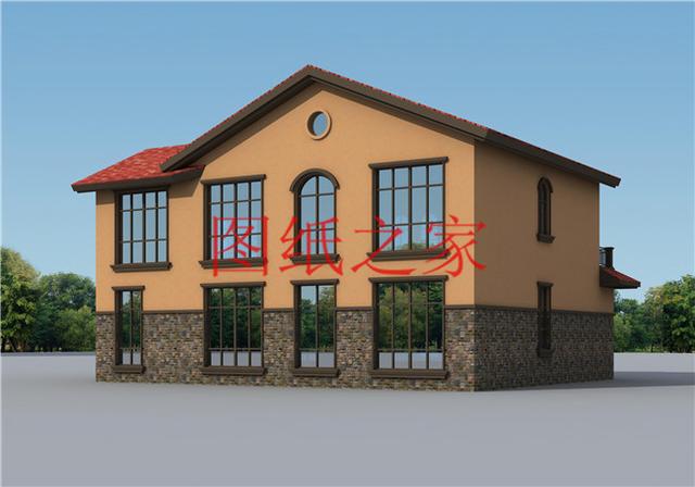 6套農村二層別墅設計圖，160平米30萬，一起來看看吧！