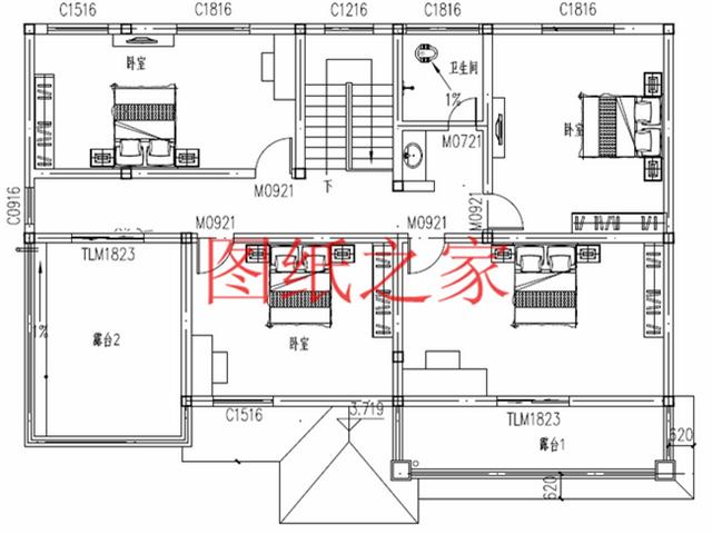 6套農村二層別墅設計圖，160平米30萬，一起來看看吧！