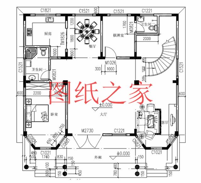 6套農村二層別墅設計圖，160平米30萬，一起來看看吧！