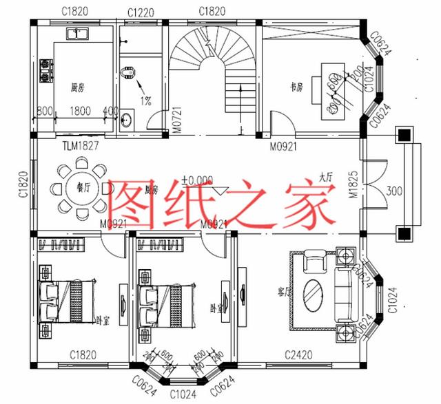 6套農村二層別墅設計圖，160平米30萬，一起來看看吧！