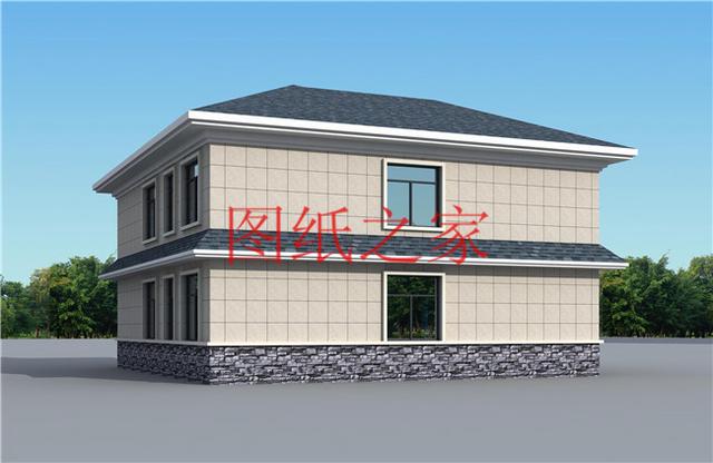 6套農村二層別墅設計圖，160平米30萬，一起來看看吧！