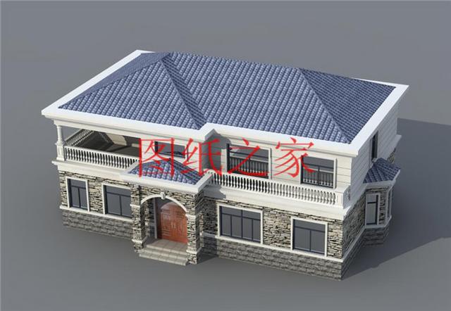 6套農村二層別墅設計圖，160平米30萬，一起來看看吧！