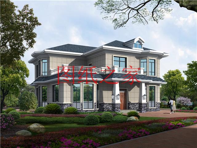 6套農村二層別墅設計圖，160平米30萬，一起來看看吧！