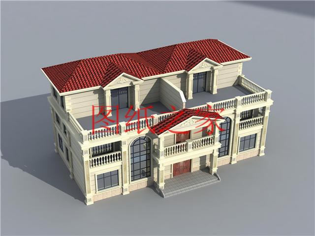 分享5套三層雙拼別墅設計圖，兄弟倆齊心協力建別墅！