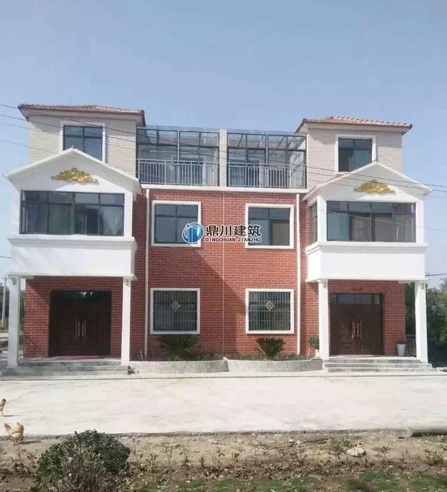 8套雙拼別墅設計圖，兄弟別墅這樣建，氣派實用有面子。