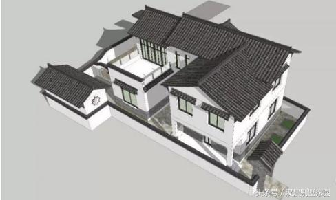 中式別墅設計圖，傳承中式之美！