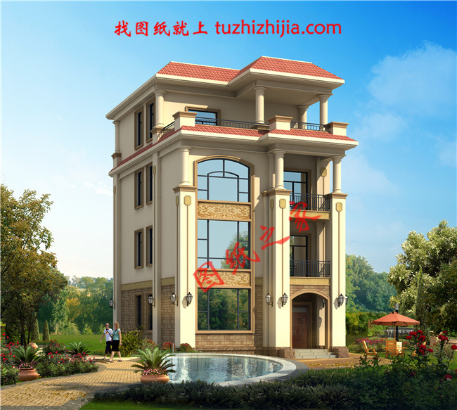 美觀三層半農(nóng)村自建房圖片，大家都喜歡的溫馨住宅！