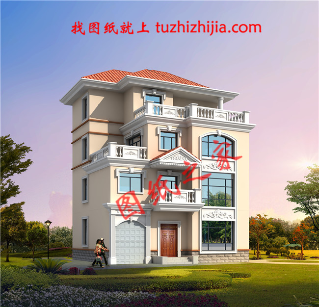 美觀三層半農(nóng)村自建房圖片，大家都喜歡的溫馨住宅！