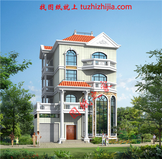 美觀三層半農(nóng)村自建房圖片，大家都喜歡的溫馨住宅！