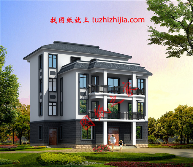 美觀三層半農(nóng)村自建房圖片，大家都喜歡的溫馨住宅！