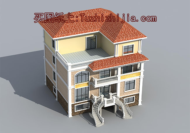 美觀三層半農(nóng)村自建房圖片，大家都喜歡的溫馨住宅！