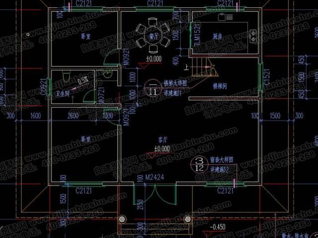 農村二層自建房，造價25萬120平米，經典戶型完美設計！