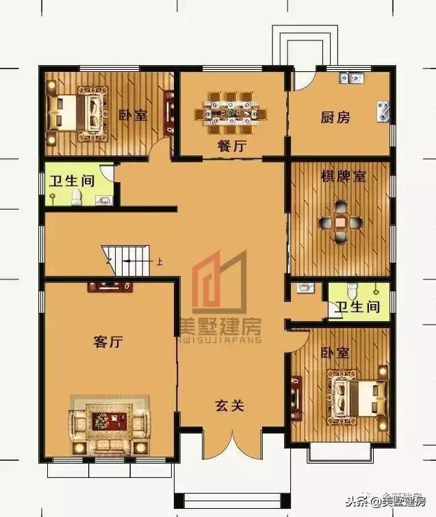 二層自建小別墅設計圖，造價才22萬，真的不敢相信！