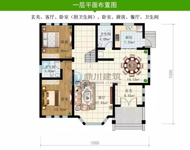 造價低廉的別墅設計圖，建好房從一套好圖紙開始。