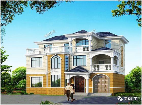 四川陳先生三層輕鋼別墅設計圖，新房蓋好來曬曬，農村生活美滋滋。