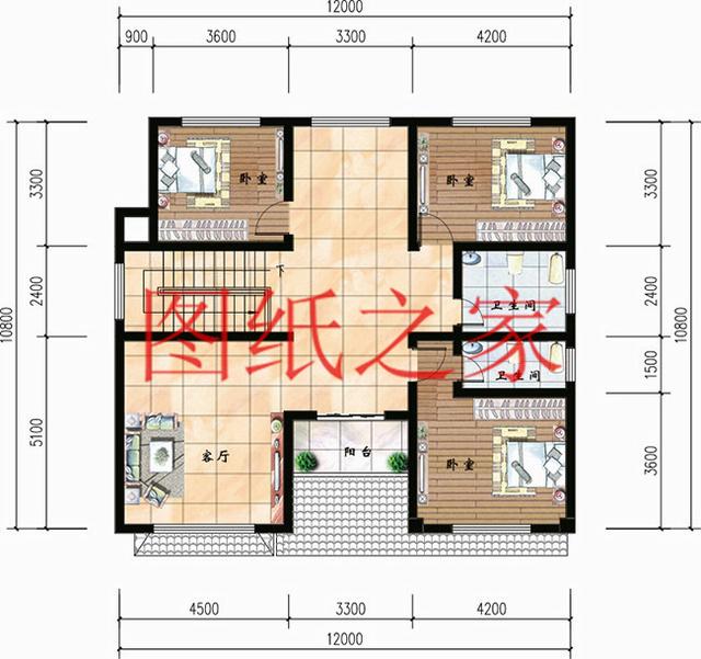 3套125平米兩層自建房，造價不到20萬，讓你輕松實現別墅夢！