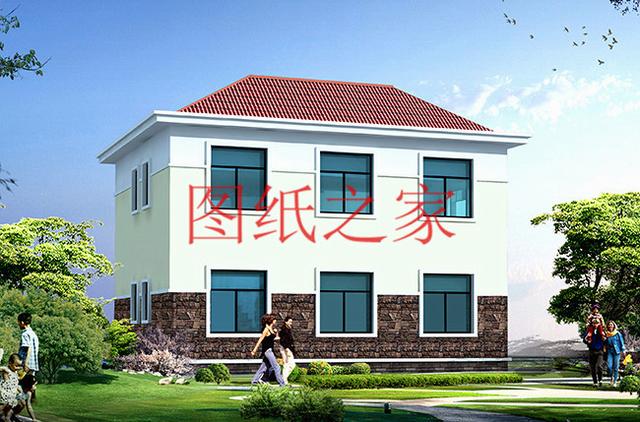 3套125平米兩層自建房，造價不到20萬，讓你輕松實現別墅夢！