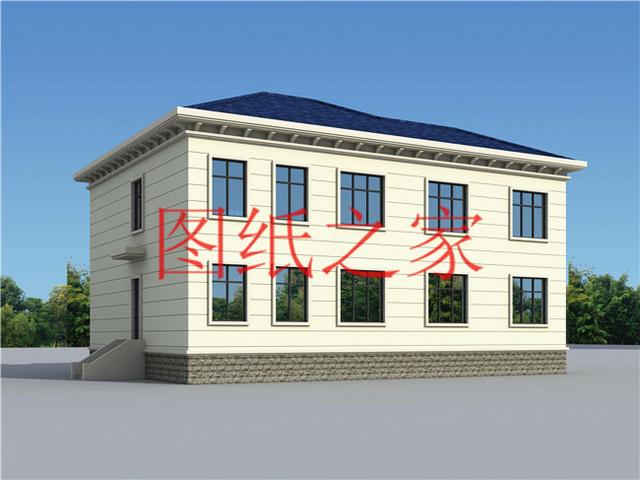 現代風二層別墅設計圖，180平只要35萬，心動不如行動！