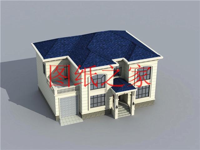 現代風二層別墅設計圖，180平只要35萬，心動不如行動！