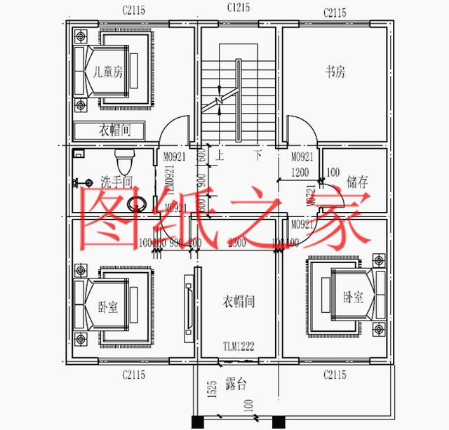 開間只有10米，占地不到100平的三層別墅設計圖，霸氣外漏！
