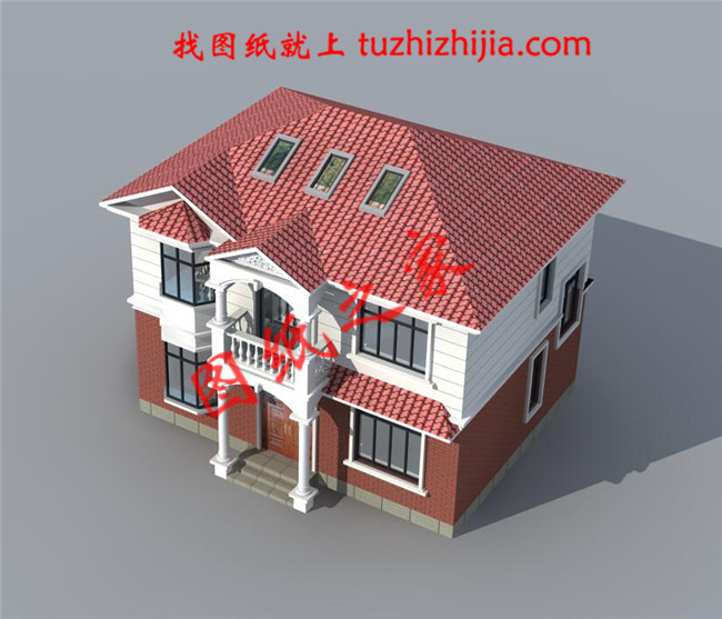 農村15萬元二層小樓圖，共4間臥室