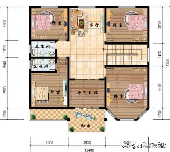 5款新風尚歐式自建房戶型圖，造價感人絕不會踩雷