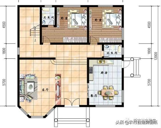 5款新風尚歐式自建房戶型圖，造價感人絕不會踩雷