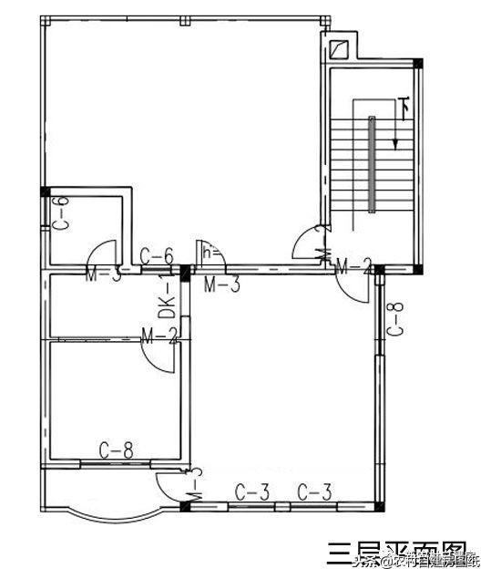可做雙拼可做獨棟的自建房戶型圖，建一棟姑娘踏破你家門檻