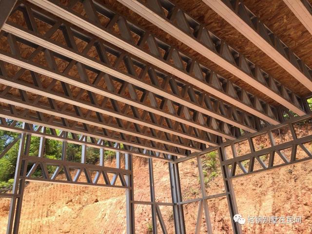 實拍一個月完工輕鋼別墅，建好后外觀好看