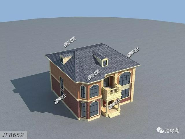 這款二層自建房別墅造價只需40萬（附方案），誰還去城市買房