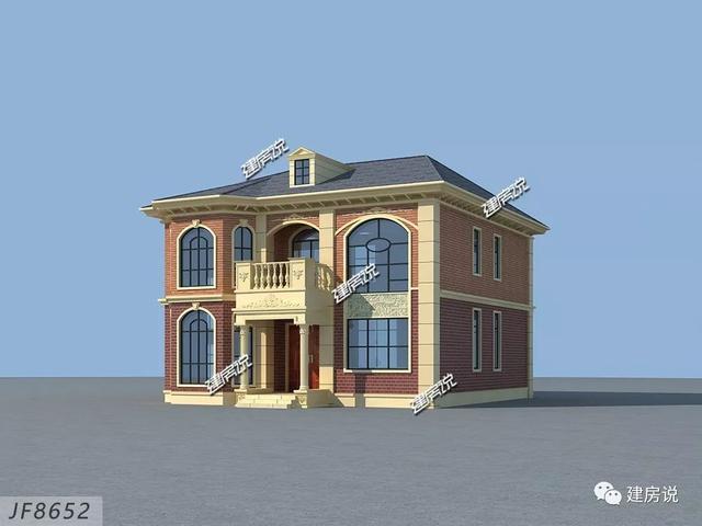 這款二層自建房別墅造價只需40萬（附方案），誰還去城市買房