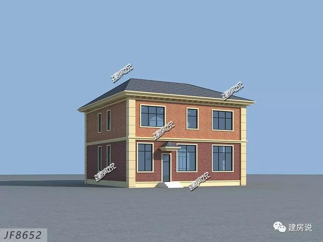 這款二層自建房別墅造價只需40萬（附方案），誰還去城市買房