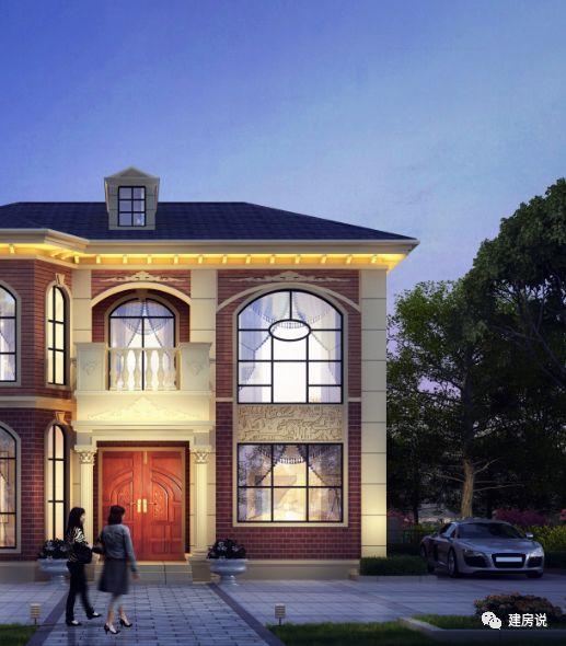 這款二層自建房別墅造價只需40萬（附方案），誰還去城市買房