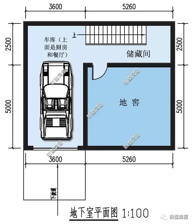5套帶地下室農村自建房設計圖，好看又實用