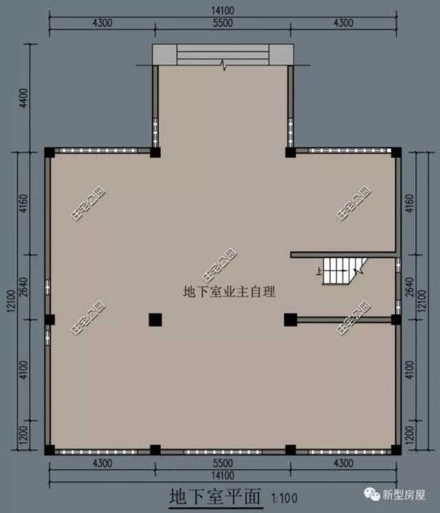 5套帶地下室農村自建房設計圖，好看又實用