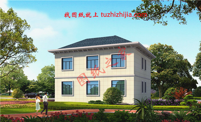 美觀兩層農村樓房設計圖，幫你建造一個溫馨舒適的家！