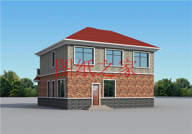 12X12米農村二層別墅設計圖，功能齊全造價實惠，大家都說好！