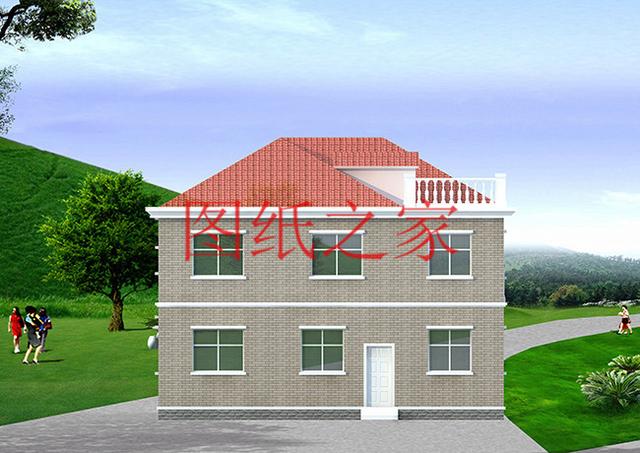 12X12米農村二層別墅設計圖，功能齊全造價實惠，大家都說好！