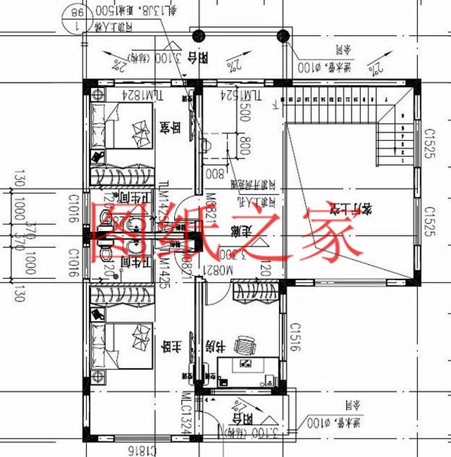兩套尺寸相反的二層別墅，13X10米、10X13米你更喜歡哪個？