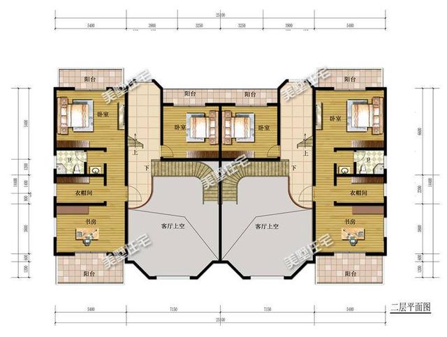 5款農(nóng)村雙拼別墅設(shè)計圖，有兄弟這樣建房，走出去超有面子