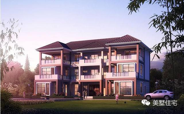 5款農(nóng)村雙拼別墅設(shè)計圖，有兄弟這樣建房，走出去超有面子