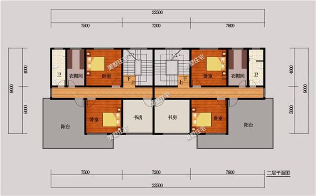 5款農(nóng)村雙拼別墅設(shè)計圖，有兄弟這樣建房，走出去超有面子